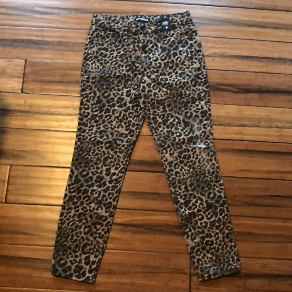 Express Cheetah print Pants
